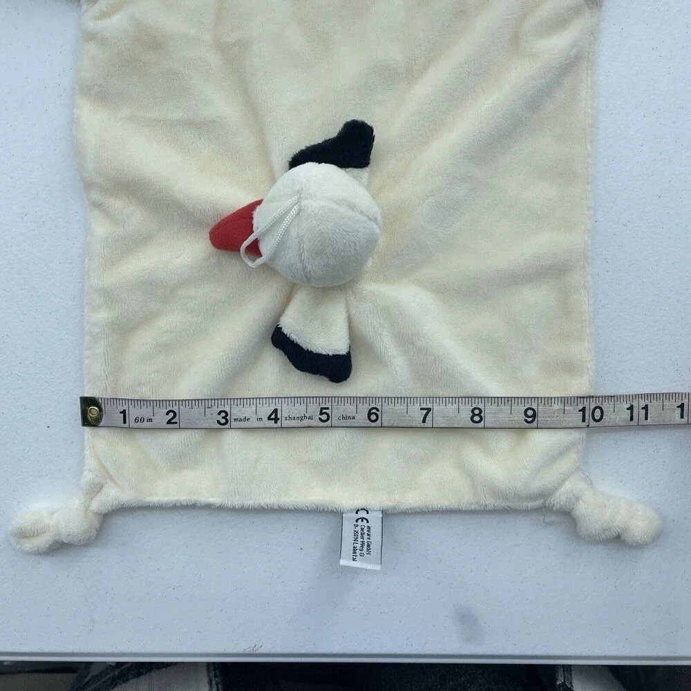 Stork Plush Baby Lovey Water Bird Marsh Wetland‎ Lake Wildlife Stuffed Animal